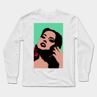 becky g style pop art Long Sleeve T-Shirt